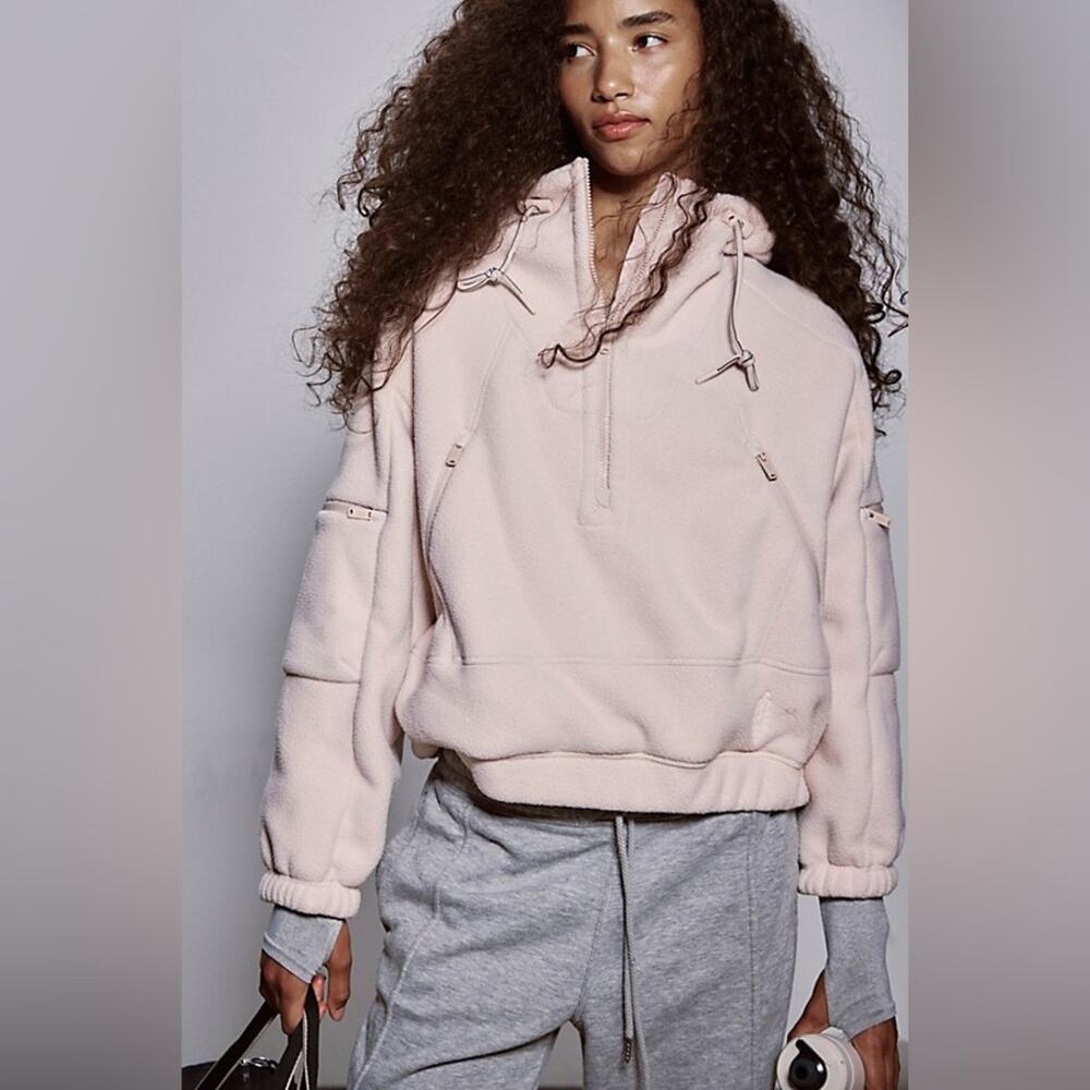 Free People Wild And Free Fleece Pullover